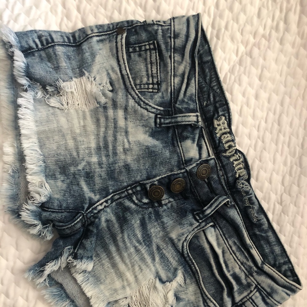 🔹Machine Acid Wash Shorts🔹 - Picture 5 of 16